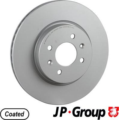 JP Group 3663101600 - Brake Disc autospares.lv