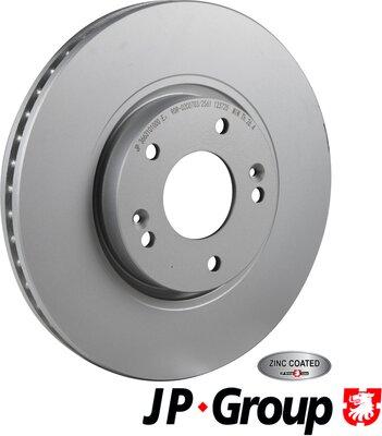 JP Group 3663101000 - Brake Disc autospares.lv