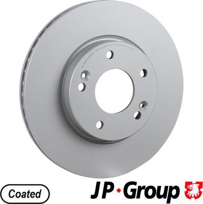 JP Group 3663101300 - Brake Disc autospares.lv