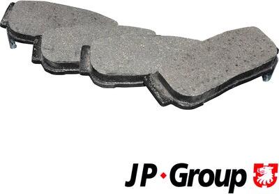 JP Group 3663700310 - Brake Pad Set, disc brake autospares.lv