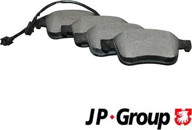 JP Group 3063600310 - Brake Pad Set, disc brake autospares.lv