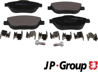 JP Group 3163604210 - Brake Pad Set, disc brake autospares.lv