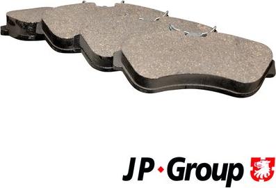 JP Group 3163600510 - Brake Pad Set, disc brake autospares.lv