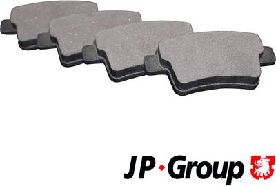 JP Group 3163700210 - Brake Pad Set, disc brake autospares.lv