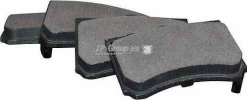 JP Group 3863600110 - Brake Pad Set, disc brake autospares.lv