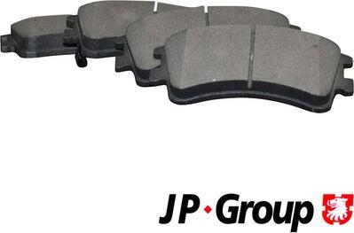 JP Group 3863601210 - Brake Pad Set, disc brake autospares.lv
