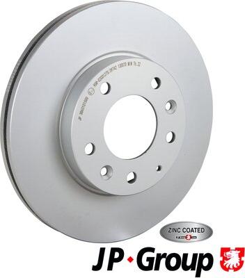 JP Group 3863101500 - Brake Disc autospares.lv