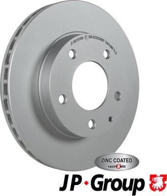 JP Group 3863101600 - Brake Disc autospares.lv