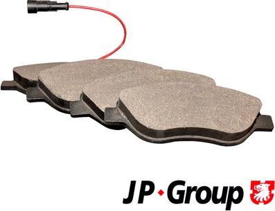 JP Group 3363600910 - Brake Pad Set, disc brake autospares.lv