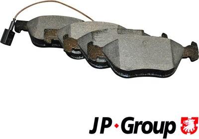 JP Group 3363600810 - Brake Pad Set, disc brake autospares.lv