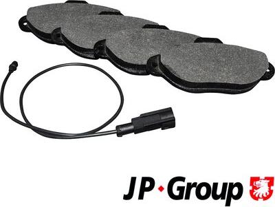 JP Group 3363602110 - Brake Pad Set, disc brake autospares.lv