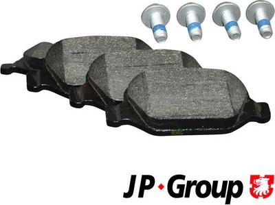 JP Group 3363700110 - Brake Pad Set, disc brake autospares.lv