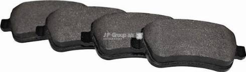 JP Group 3363700310 - Brake Pad Set, disc brake autospares.lv