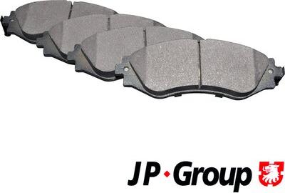 JP Group 3263600310 - Brake Pad Set, disc brake autospares.lv