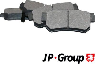 JP Group 3263700410 - Brake Pad Set, disc brake autospares.lv