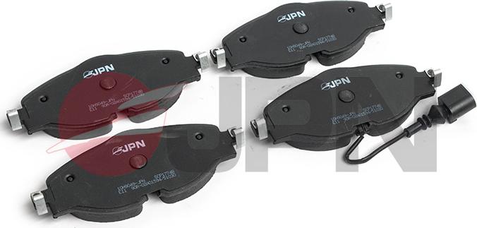 JPN 10H9049-JPN - Brake Pad Set, disc brake autospares.lv