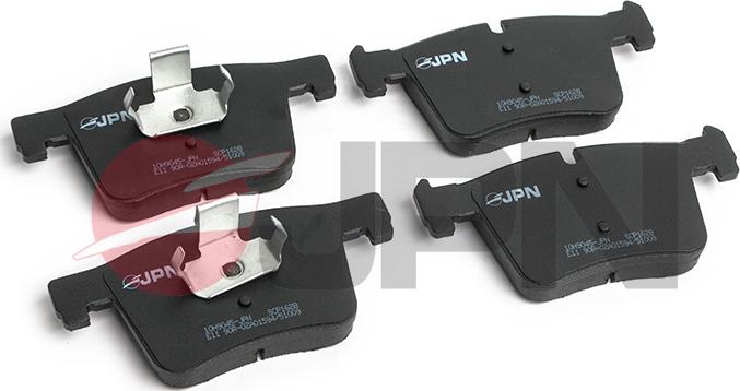 JPN 10H9045-JPN - Brake Pad Set, disc brake autospares.lv