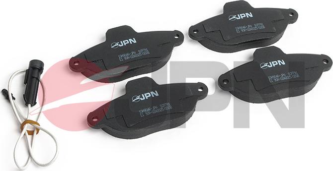JPN 10H9046-JPN - Brake Pad Set, disc brake autospares.lv