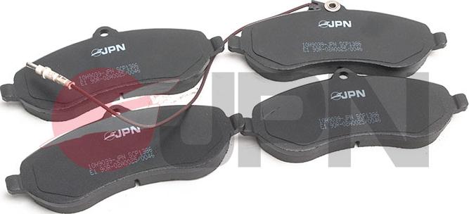 JPN 10H9039-JPN - Brake Pad Set, disc brake autospares.lv