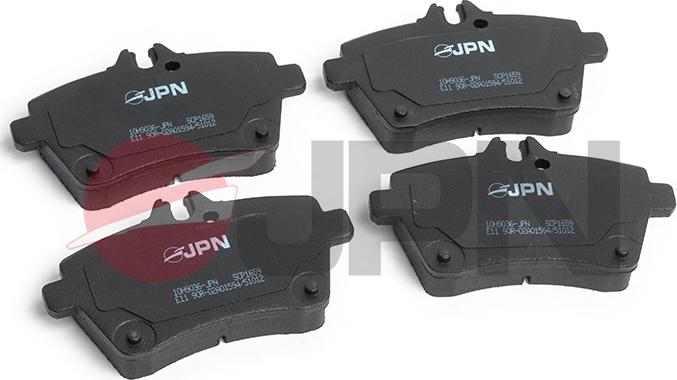 JPN 10H9036-JPN - Brake Pad Set, disc brake autospares.lv