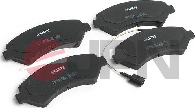 JPN 10H9038-JPN - Brake Pad Set, disc brake autospares.lv