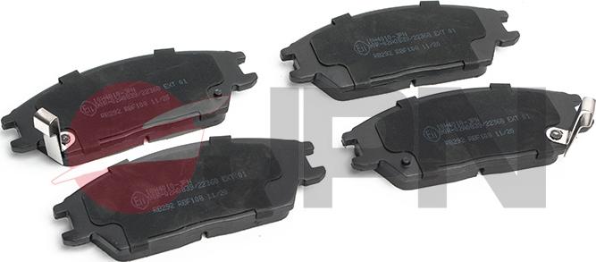 JPN 10H4010-JPN - Brake Pad Set, disc brake autospares.lv