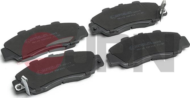 JPN 10H4020-JPN - Brake Pad Set, disc brake autospares.lv