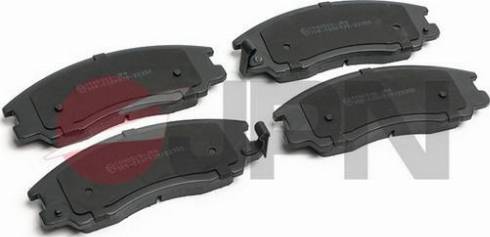 JPN 10H0508-JPN - Brake Pad Set, disc brake autospares.lv