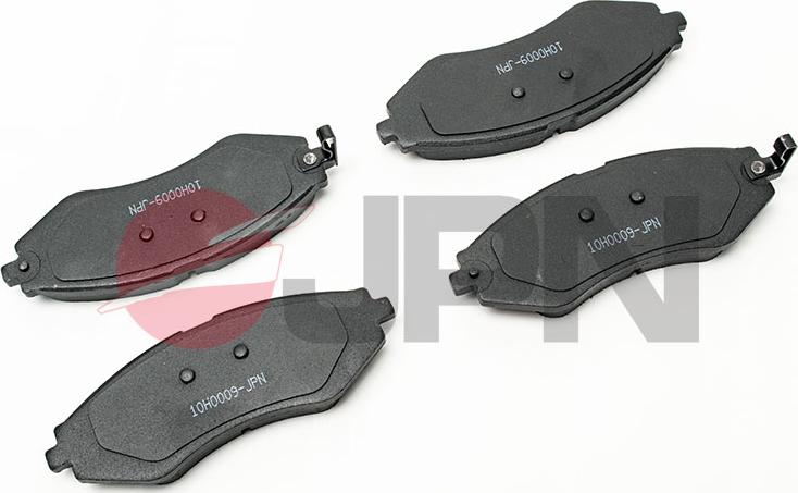 JPN 10H0009-JPN - Brake Pad Set, disc brake autospares.lv