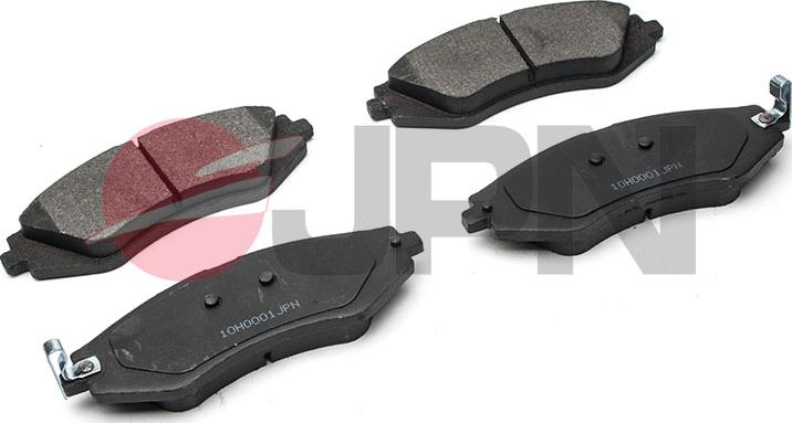 JPN 10H0001-JPN - Brake Pad Set, disc brake autospares.lv