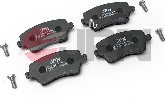 JPN 10H8018-JPN - Brake Pad Set, disc brake autospares.lv