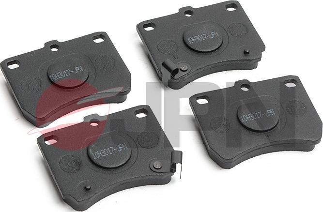 JPN 10H3017-JPN - Brake Pad Set, disc brake autospares.lv