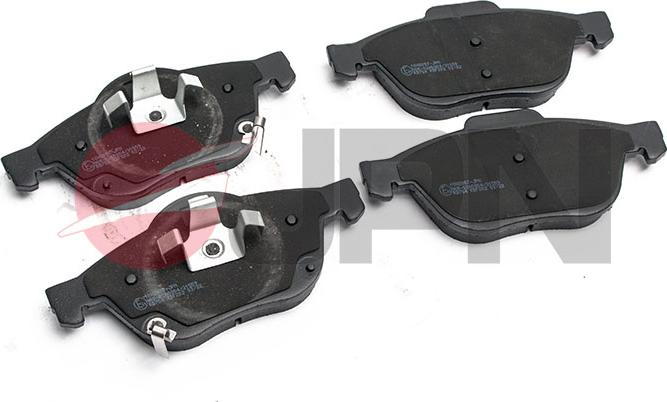 JPN 10H2057-JPN - Brake Pad Set, disc brake autospares.lv