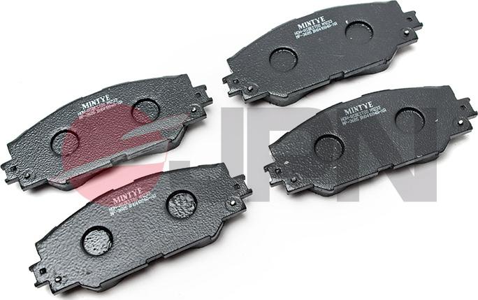 JPN 10H2082-JPN - Brake Pad Set, disc brake autospares.lv