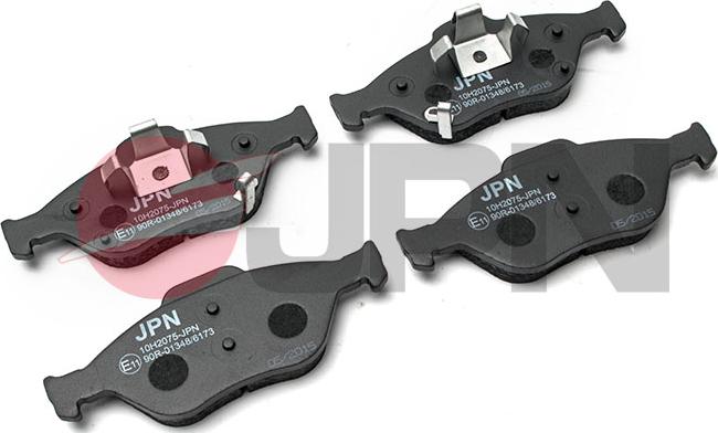 JPN 10H2075-JPN - Brake Pad Set, disc brake autospares.lv