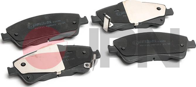 JPN 10H2076-JPN - Brake Pad Set, disc brake autospares.lv