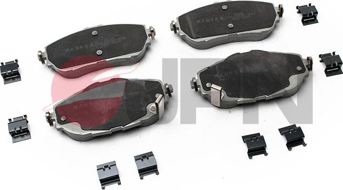 JPN 10H2101-JPN - Brake Pad Set, disc brake autospares.lv
