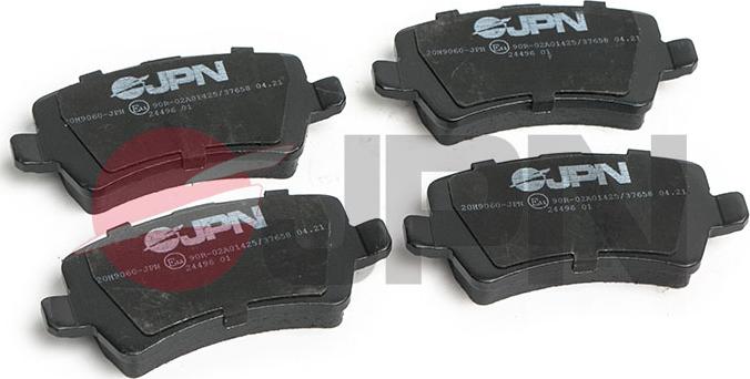JPN 20H9060-JPN - Brake Pad Set, disc brake autospares.lv