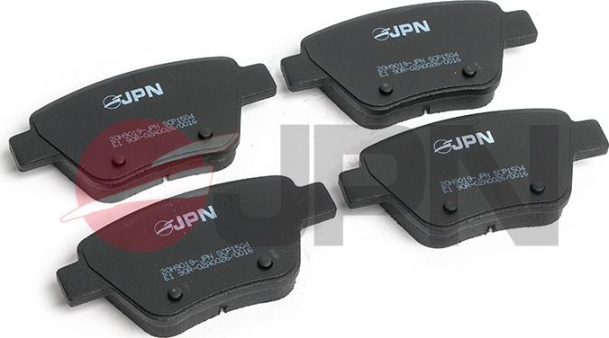 JPN 20H9019-JPN - Brake Pad Set, disc brake autospares.lv