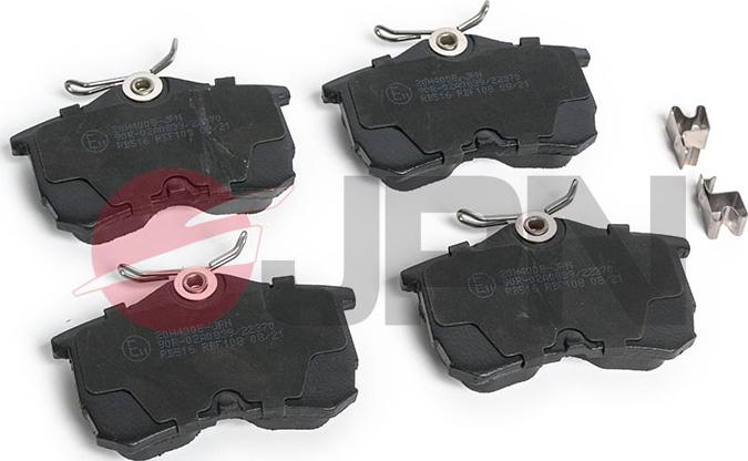 JPN 20H4008-JPN - Brake Pad Set, disc brake autospares.lv