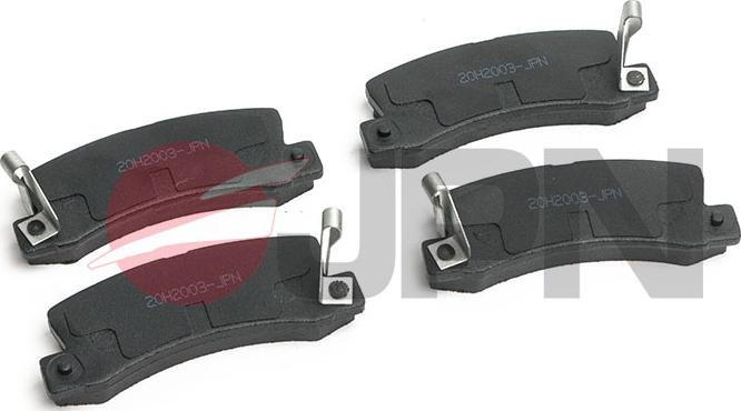 JPN 20H2003-JPN - Brake Pad Set, disc brake autospares.lv