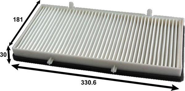 JS Asakashi AC0080 - Filter, interior air autospares.lv