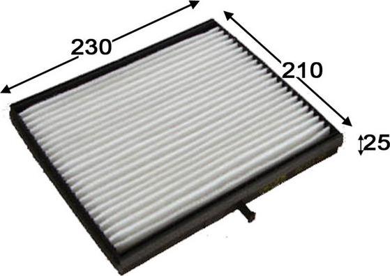 JS Asakashi AC0138 - Filter, interior air autospares.lv