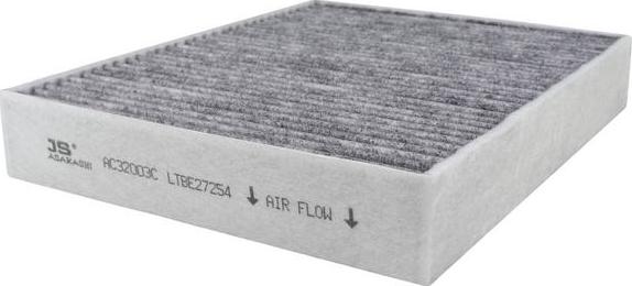 JS Asakashi AC32003C - Filter, interior air autospares.lv