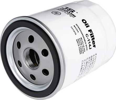 JS Asakashi C114J - Oil Filter autospares.lv