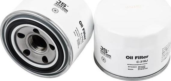 JS Asakashi C316J - Oil Filter autospares.lv