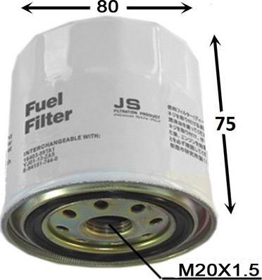 JS Asakashi FC707J - Fuel filter autospares.lv