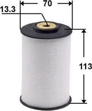 JS Asakashi FE1011 - Fuel filter autospares.lv