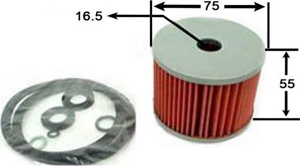 JS Asakashi FE203J - Fuel filter autospares.lv