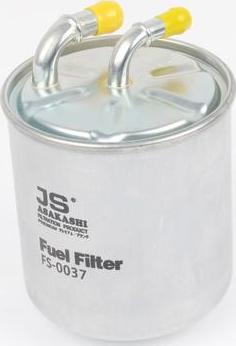 JS Asakashi FS0037 - Fuel filter autospares.lv